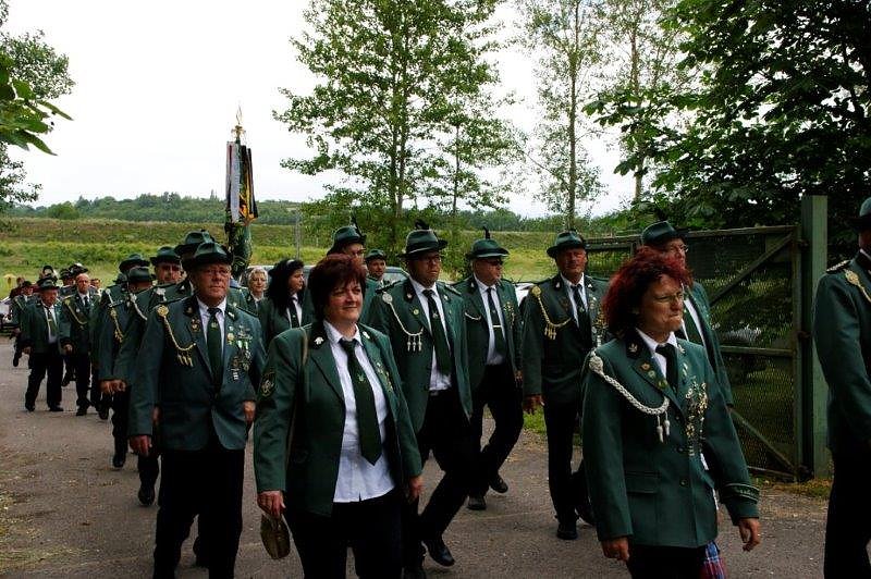 Sch&uuml;tzenfest in Obergebra