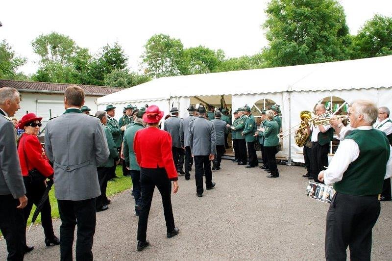 Sch&uuml;tzenfest in Obergebra