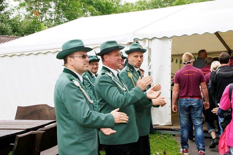 Sch&uuml;tzenfest in Obergebra