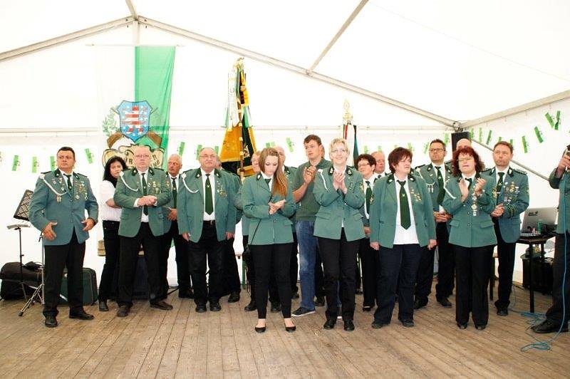 Sch&uuml;tzenfest in Obergebra