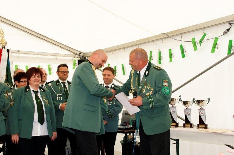 Sch&uuml;tzenfest in Obergebra