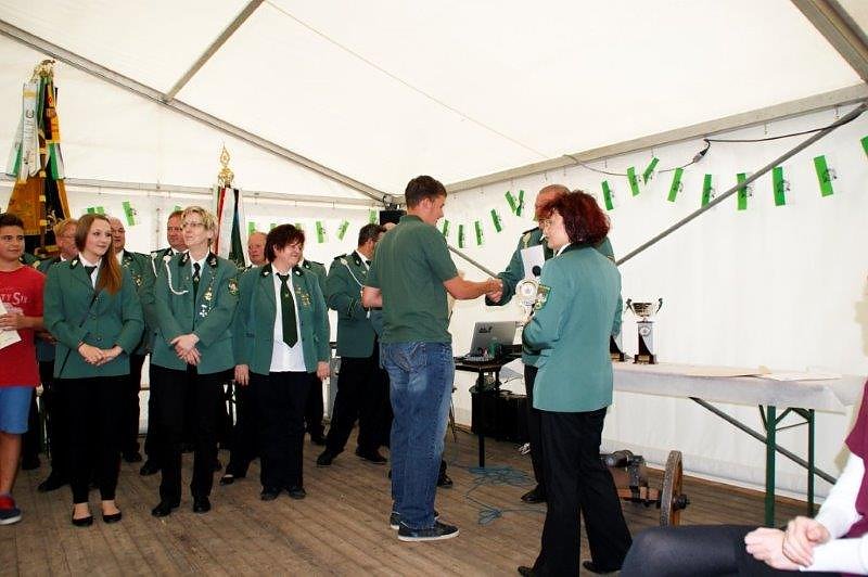 Sch&uuml;tzenfest in Obergebra