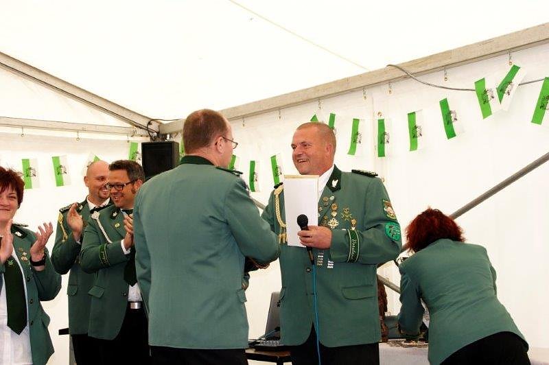 Sch&uuml;tzenfest in Obergebra