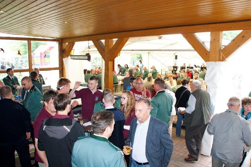 Sch&uuml;tzenfest in Obergebra