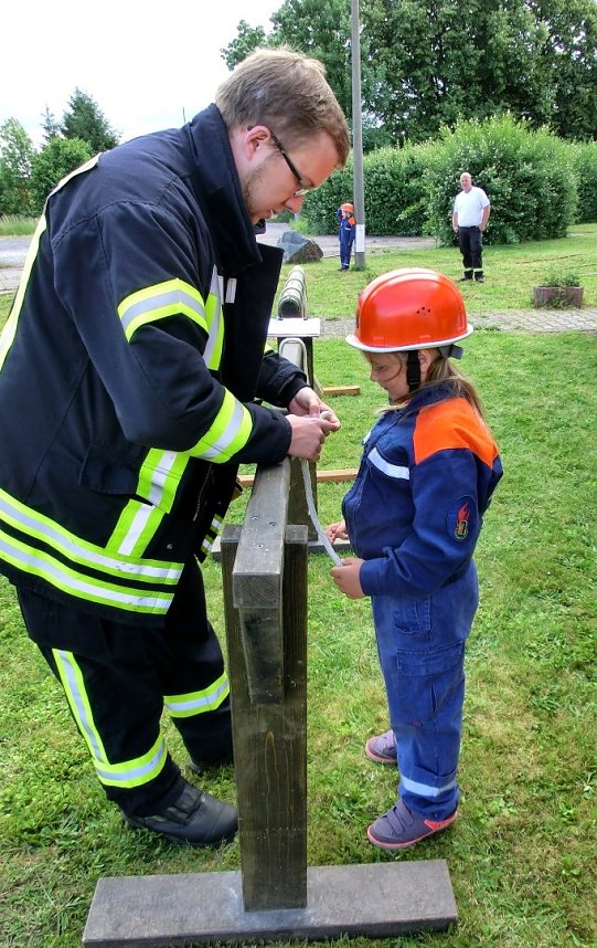 Gold f&uuml;r Jugendfeuerwehr