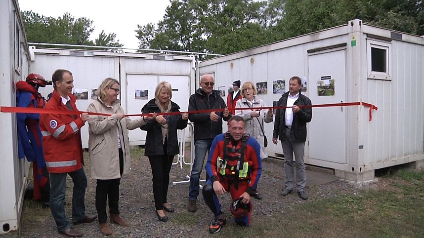 Wasserretter im Einsatz