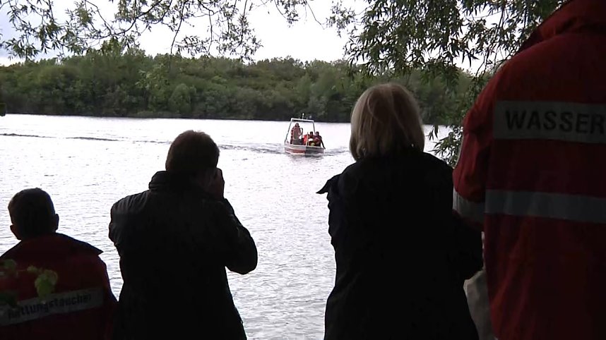 Wasserretter im Einsatz