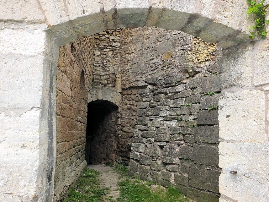 Peter Blei besuchte die Burg Lohra