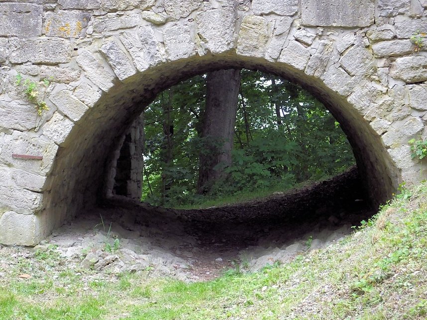 Peter Blei besuchte die Burg Lohra