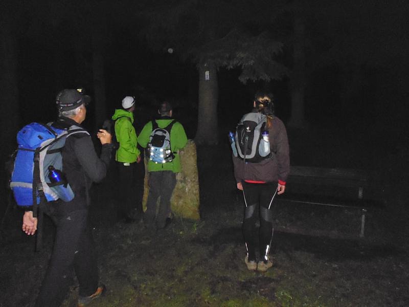 Harzwanderung in der Dunkelheit