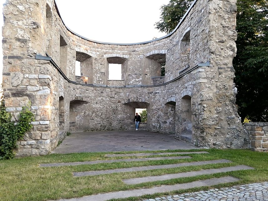 Nach dem Spiel auf dem Berg