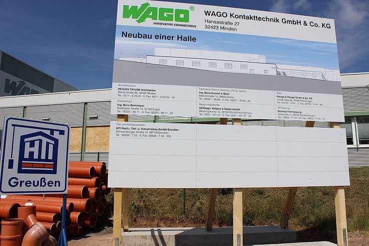 WAGO legt in Sondershausen den Grundstein