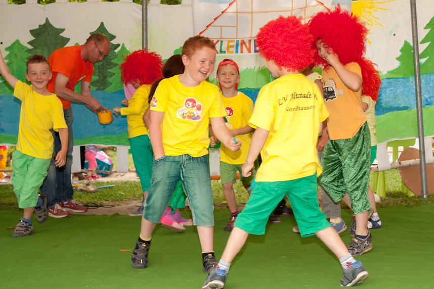 Tolles Programm der "Kleinen Strolche"