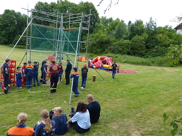 Nachwuchsfeuerwehren im Wettkampf