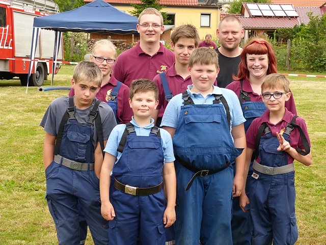 Nachwuchsfeuerwehren im Wettkampf