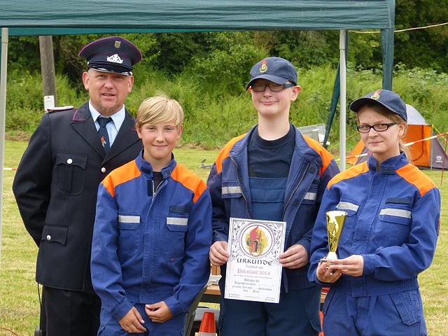 Nachwuchsfeuerwehren im Wettkampf