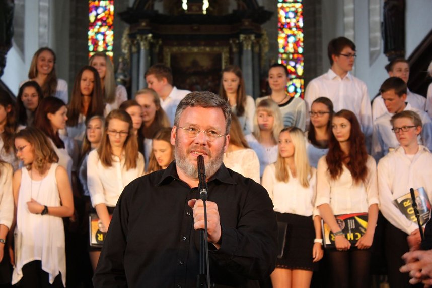 Auftritt der Ch&ouml;re im Dom