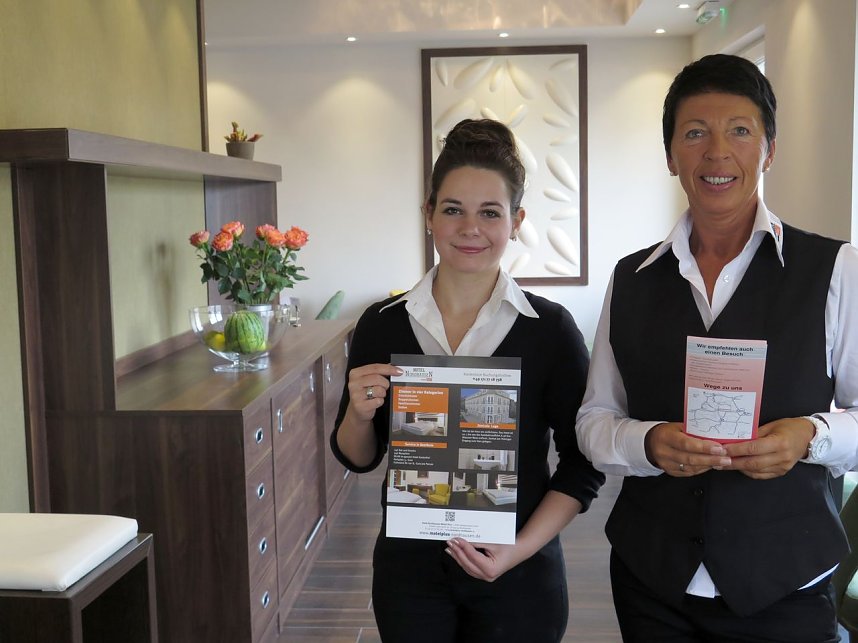 Motel Plus Nordhausen: Sindi Deichler (links) und Ina Modl