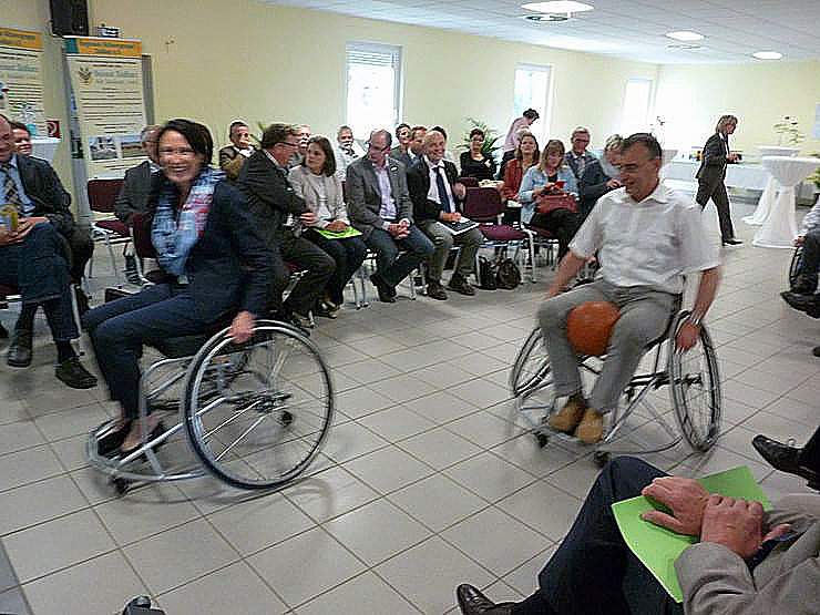 Kletter- und Erlebnishalle im Bau