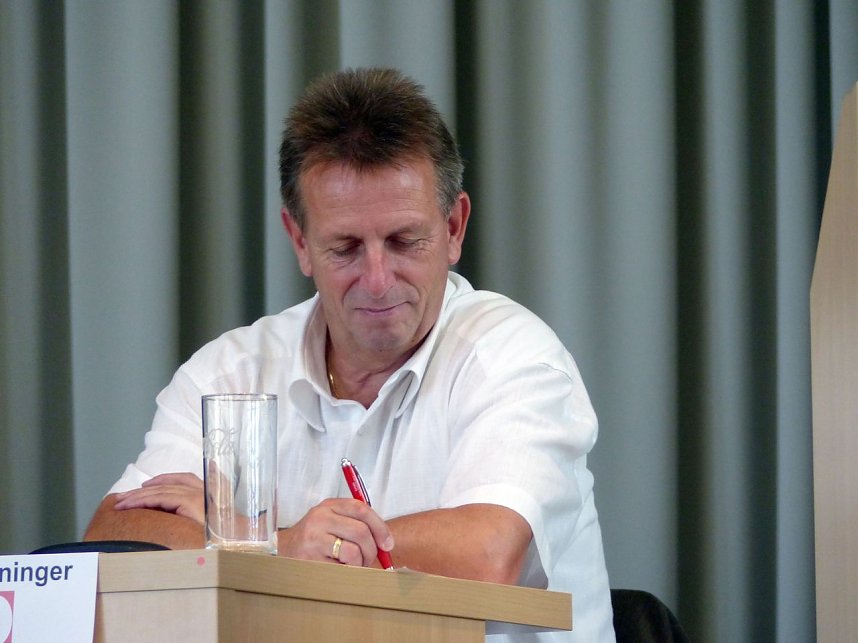 Viel geredet: Andreas Wieninger