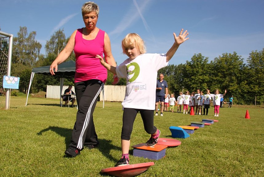Mini-Olympiade in Niedergebra