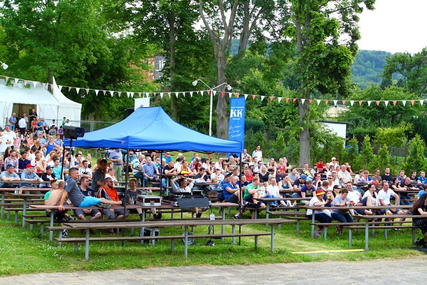 Public Viewing in Bleicherode