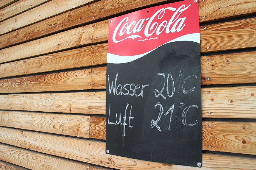 Wassergaudi am Kiesschacht