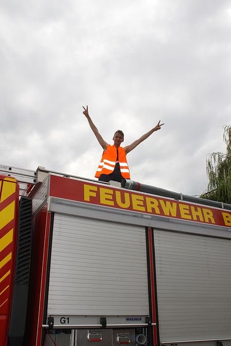 Gemeinsame &Uuml;bung am Stausee