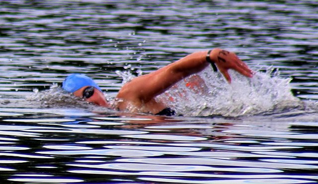 Vizemeisterin im Freiwasser: Maxi Schorcht