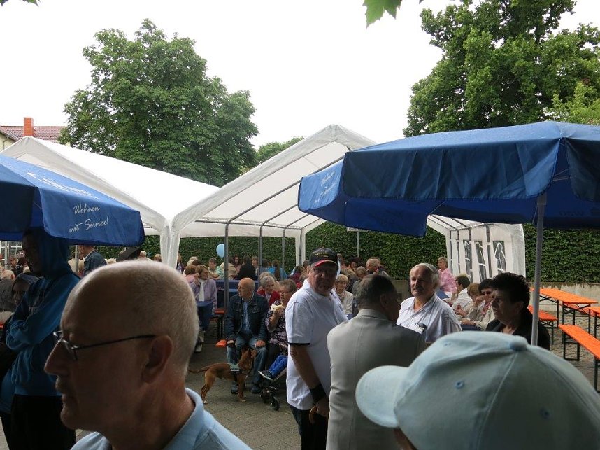 Nachbarn feierten mit der WBG