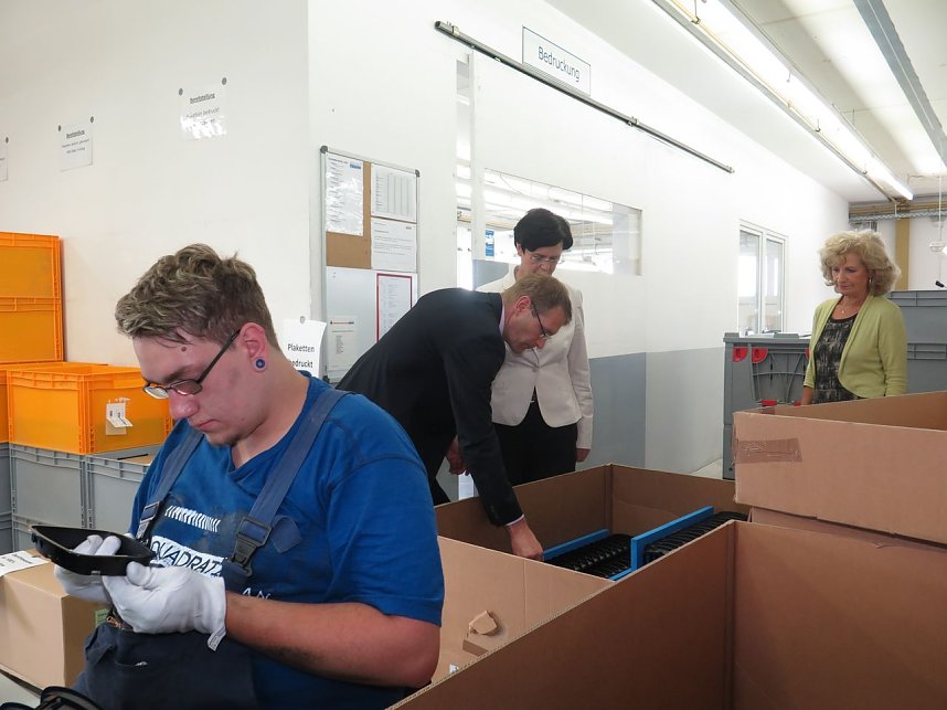 Christine Lieberknecht auf Tour bei Norsystec