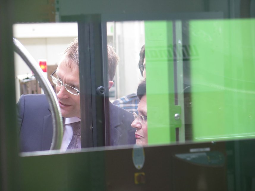 Christine Lieberknecht auf Tour bei Norsystec