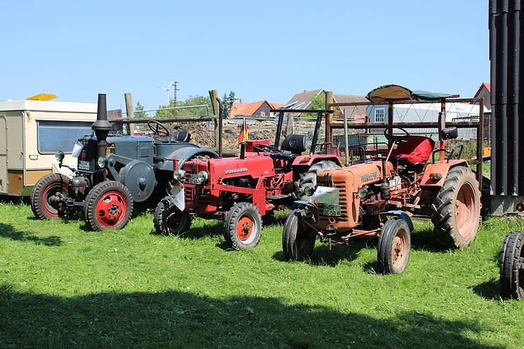 Traktoren &uuml;ber Traktoren...