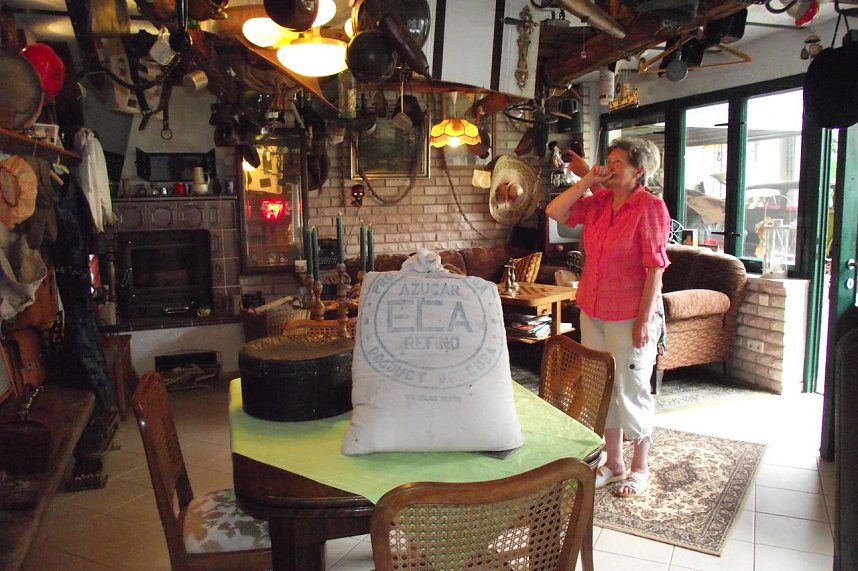 Ein Blick in das Museum l&auml;sst die Vielzahl der Gegenst&auml;nde erahnen, die Dietmar und Edith Junker im Lauf vieler Jahre zusammengetragen haben.