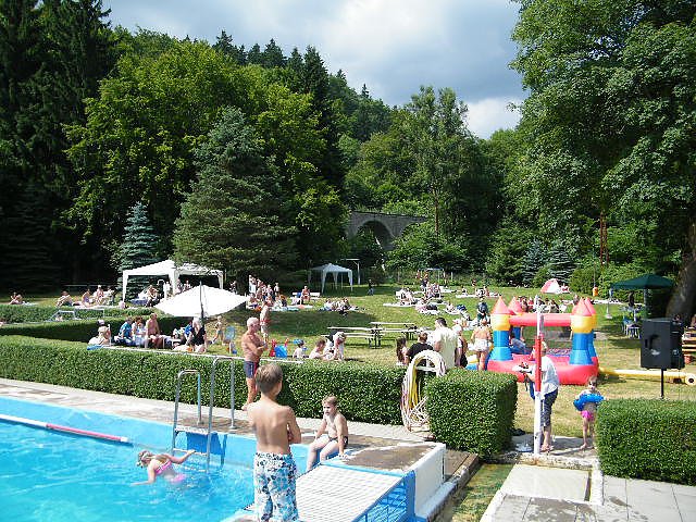Neptunfest im Waldbad Ilfeld