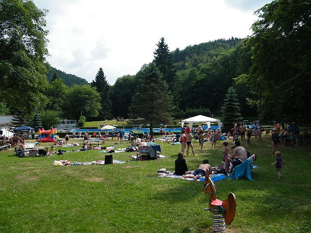 Neptunfest im Waldbad Ilfeld