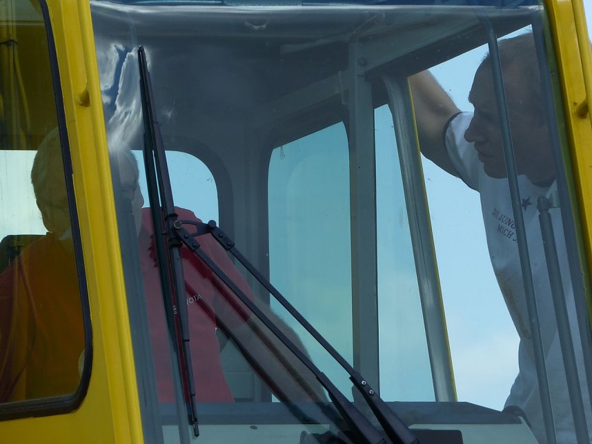 Bergung in der Auffahrt