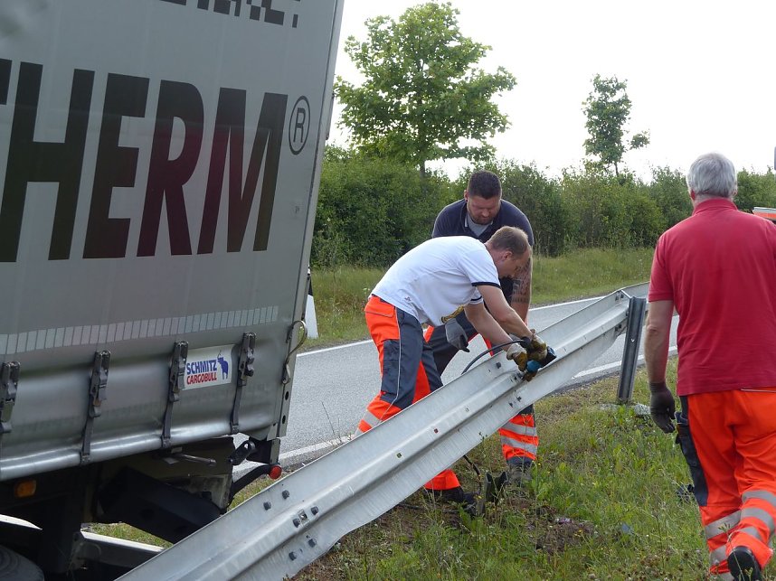 Bergung in der Auffahrt