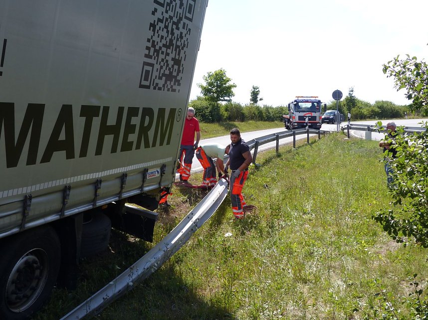 Bergung in der Auffahrt