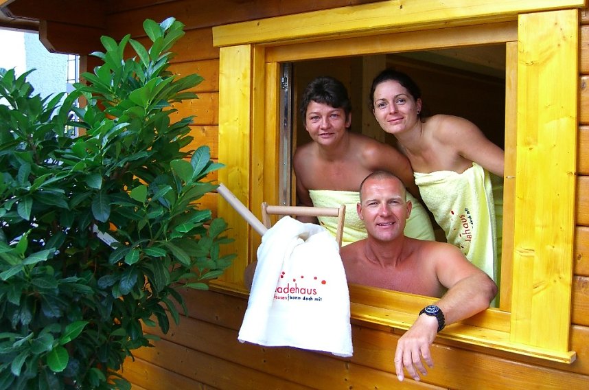 Sommer, Sauna, Grillen