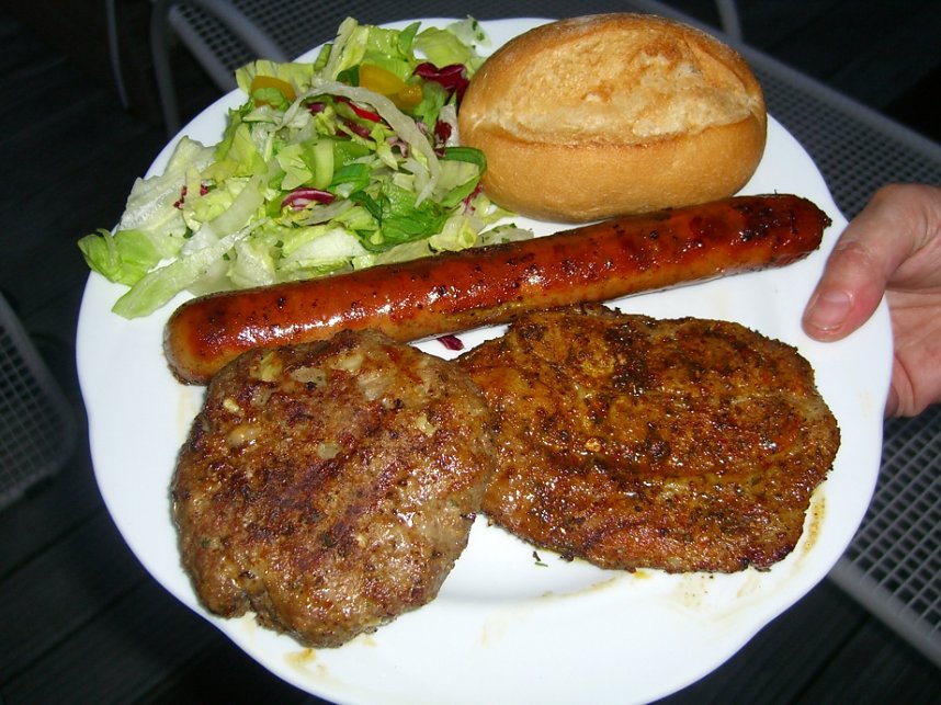 Sommer, Sauna, Grillen