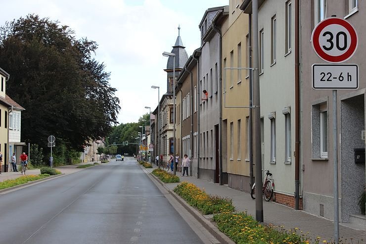 Demo &uuml;ber Bundesstra&szlig;e 4 in Greu&szlig;en gezogen