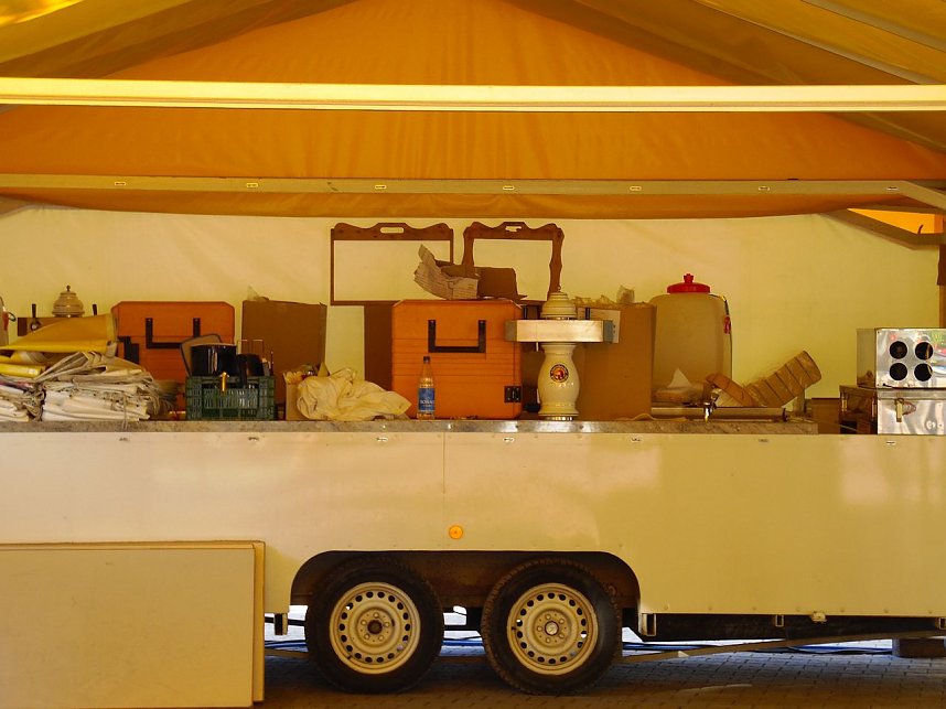 Vorbereitungen zum 20. Altstadtfest in Nordhausen