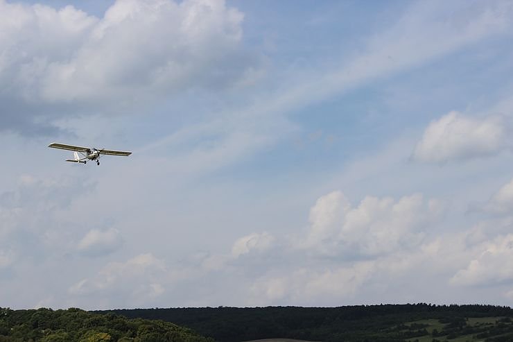 Morgen gro&szlig;e Flugschau