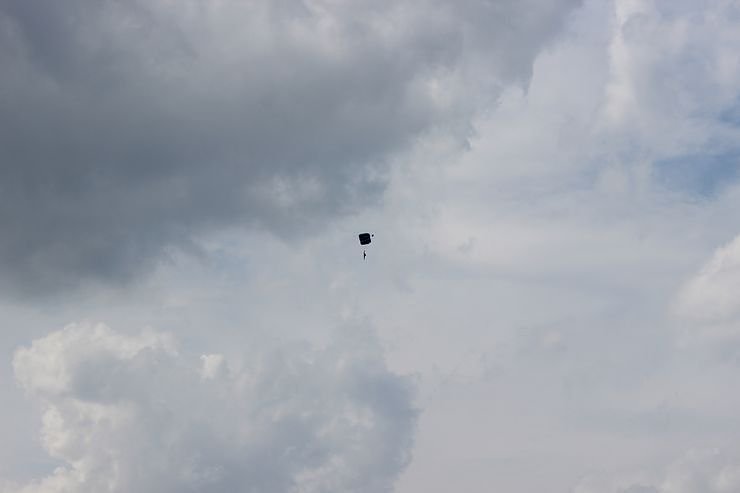 Morgen gro&szlig;e Flugschau