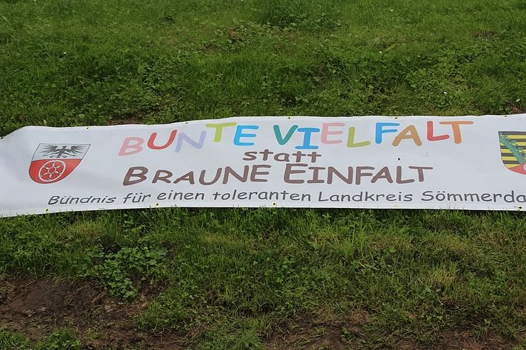 Zeichen gegen Rechts gesetzt