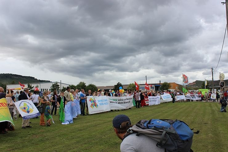 Zeichen gegen Rechts gesetzt