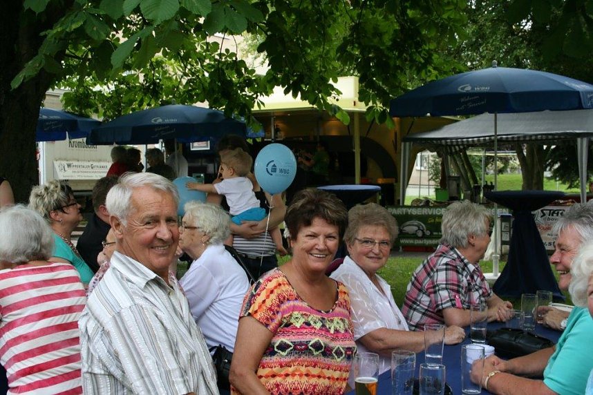 Nachbarn feierten mit der WBG