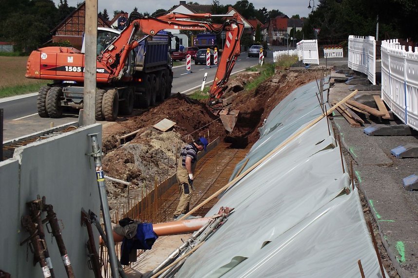 "Hochstra&szlig;e": Blickrichtung Ortseinfahrt  aus Richtung Kleinwechsungen.