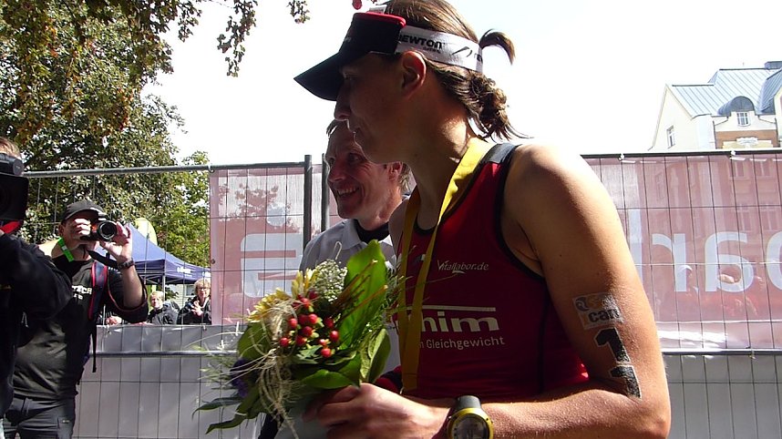 Zieleinlauf beim ICAN